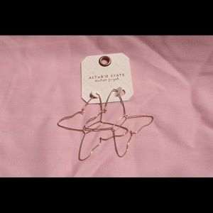 Altar’d state butterfly stencil earrings ✨